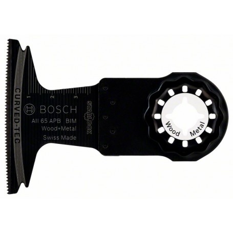 Bosch Starlock BIM invalzaagblad AII 65 APB, Hout en Metaal