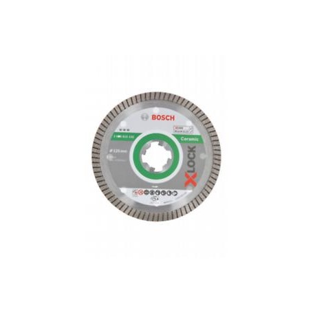 Bosch X-Lock Best for Ceramic Extra Clean Turbo diamantdoorslijpschijf 125 x 22,23 x 1,4 x 7
