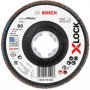 Bosch X-Lock Lamellenschijf 125, G60 Fiber schuin