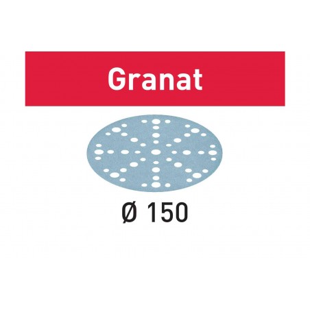 Festool Schuurschijf STF D150/48 P1500 Granat