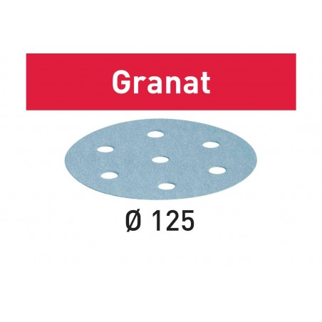 Festool Schuurschijf STF D125/8 P180 Granat